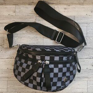 The Iris Best Version Crossbody Bag (#8061) Purse Handbag black/gray